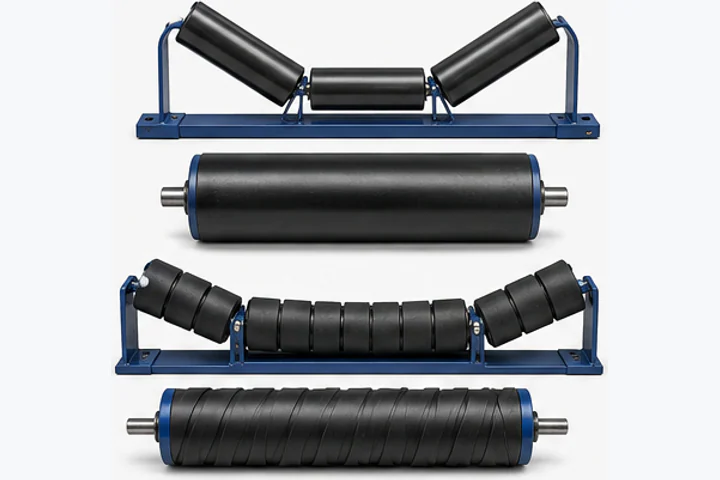 Representative examples of Idlers and rollers