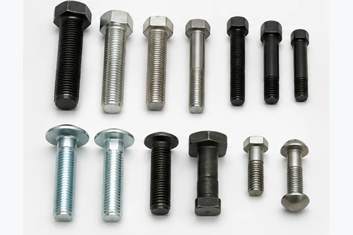 Representative examples of Bolts and screws