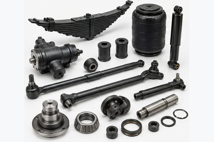 Representative examples of Suspension and steering