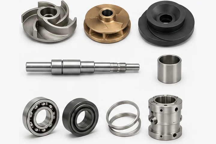 Representative examples of Repair parts