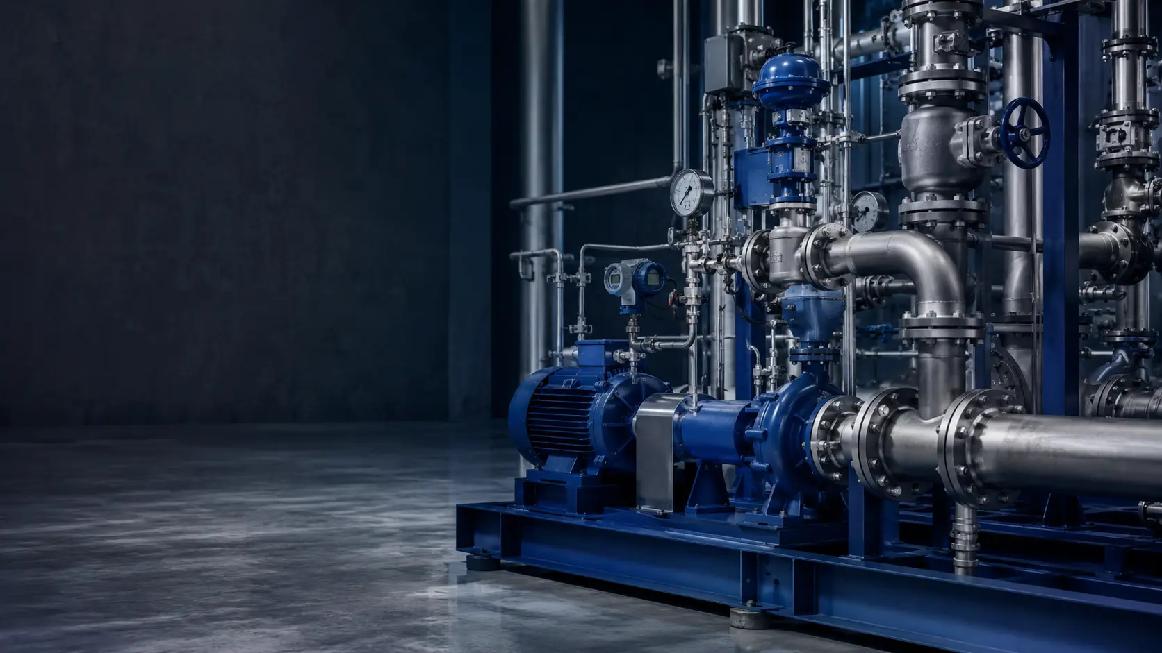 Pumps, Valves & Flow Control industrial application